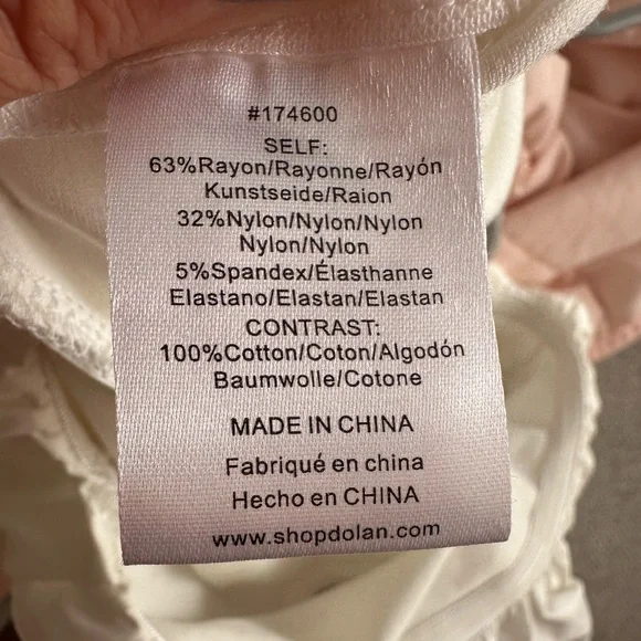 NWT Elegant White Ruffle Top bought at Anthropologie - Picture 9 of 10